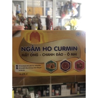 Kẹo ngậm ho curcumin