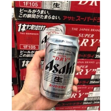 Bia ASAHI Super Dry thùng 24 lon- Nhật