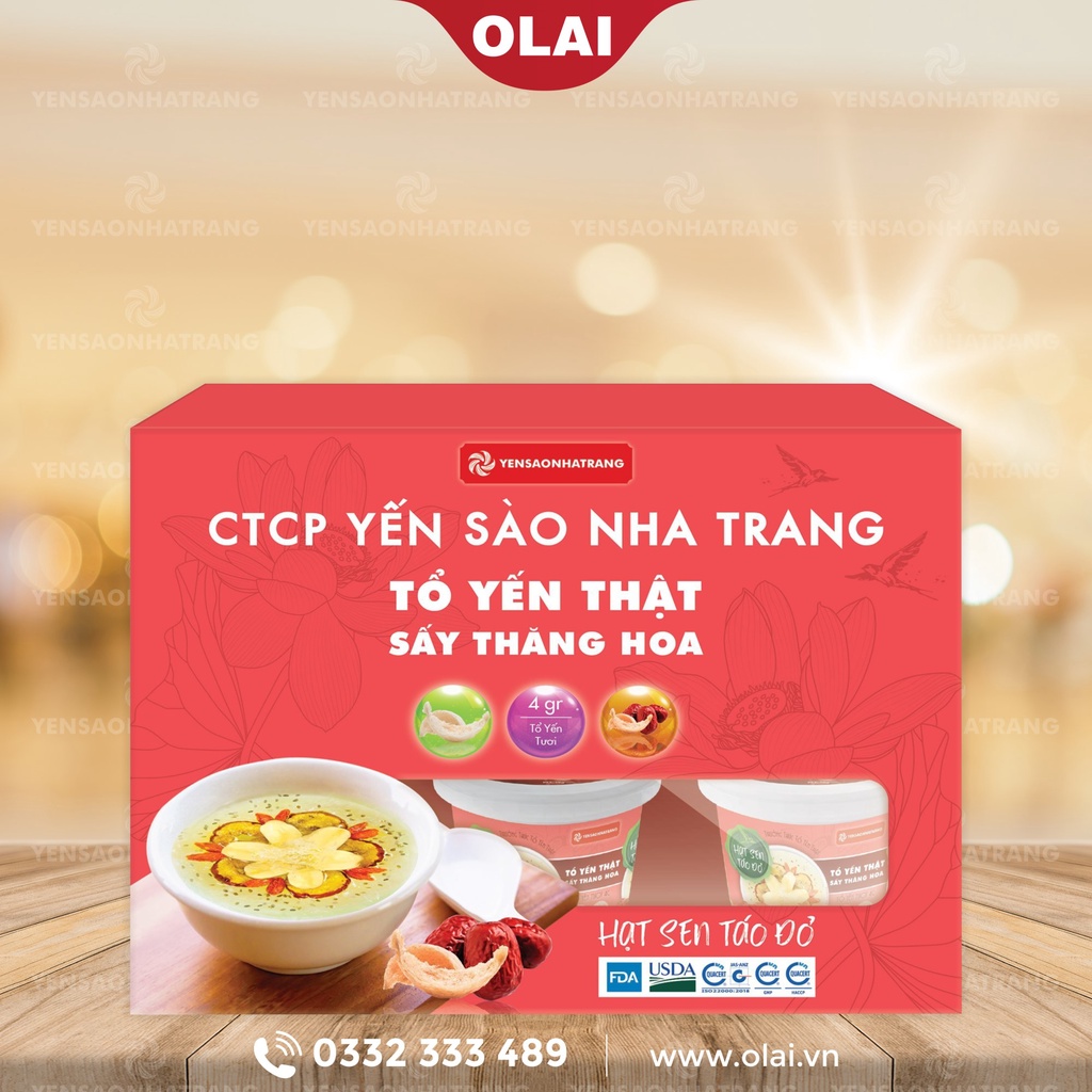 COMBO 6 HỘP TỔ YẾN ĂN LIỀN - HỘP QUÀ TẶNG SANG TRỌNG, Ý NGHĨA