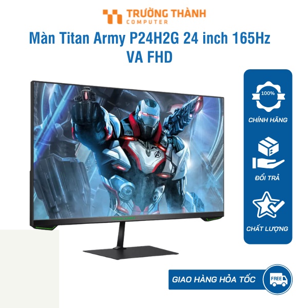 Màn hình Titan Army P24H2G 24 inch 165Hz VA FHD với kích thước 24inch, độ phân giải Full HD 1920*1080 | BigBuy360 - bigbuy360.vn