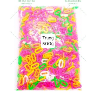 500g nút chữ C trung - đồ chơi lắp ráp dây xích - đồ chơi thông minh