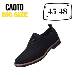 Giày tây darosty grez suede leather màu đen công sở size lớn nam - giày tây công sở size lớn nam 27cm 28cm 29cm 30cm