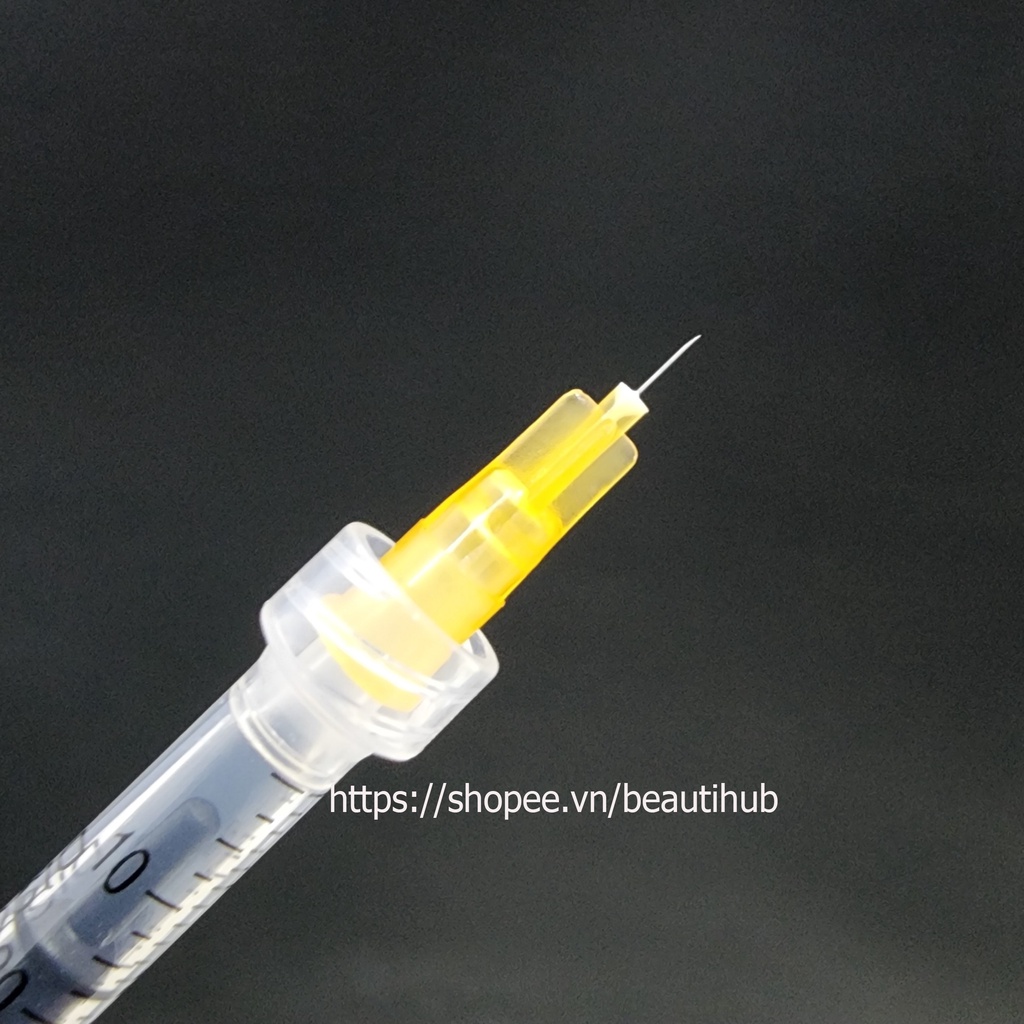 Hộp 50 đầu kim tiêm meso OMEGA 34G 4mm cấy mesotherapy Hàn Quốc
