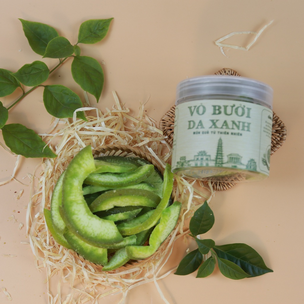 Vỏ bưởi da xanh sấy dẻo 170g - Đồ ăn vặt MoiMoi