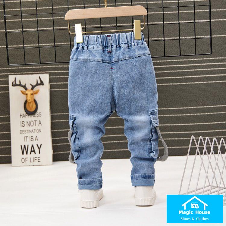 M & H ~  Quần Jean Dài Phong Cách Mới Năm 2022 Thời Trang Mùa Xuân Cho Bé Trai