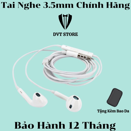 Tai Nghe 6s Jack 3.5mm (Chân Tròn) Zin Bóc Máy - Bảo Hành 12 Tháng