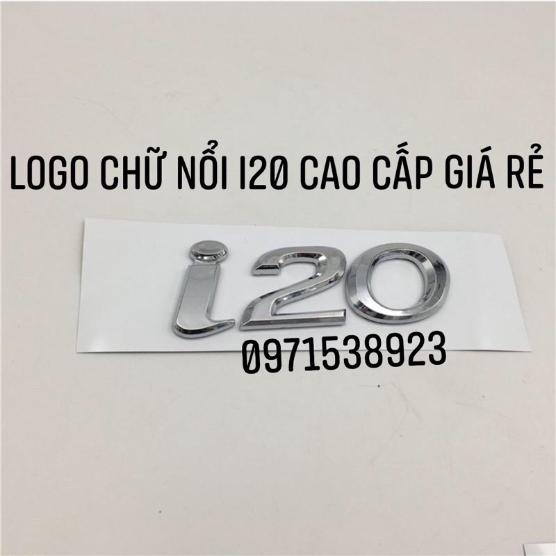 LOGO CHỮ I20 CAO CẤP GIÁ RẺ