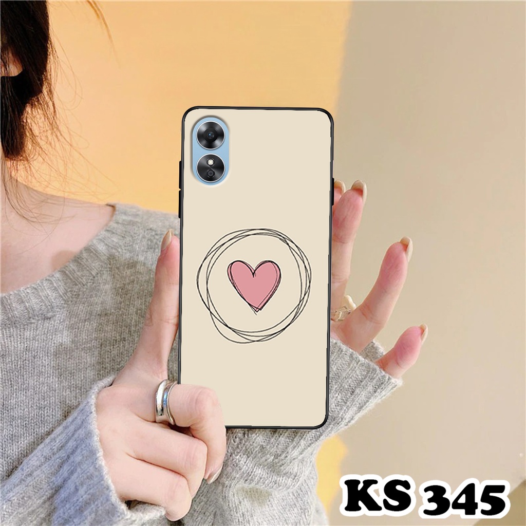 Ốp lưng Oppo A17 - A17k in hình MyHeart đáng yêu - Chất liệu TPU cao cấp