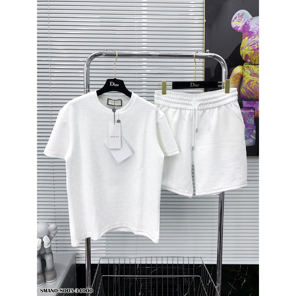 Bộ Quần Áo GC Nam Logo Vân Nổi Siêu Đẹp - Quần Áo GC Nam Nữ Chất Nỉ Cao Cấp