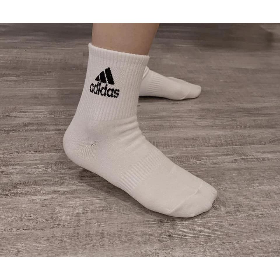 Tất  Vớ adidas cổ cao thể thao combo [ HỘP 5 ĐÔI } Tất nam nữ hàng  hàng hộp cao cấp siêu đẹp cotton 100%