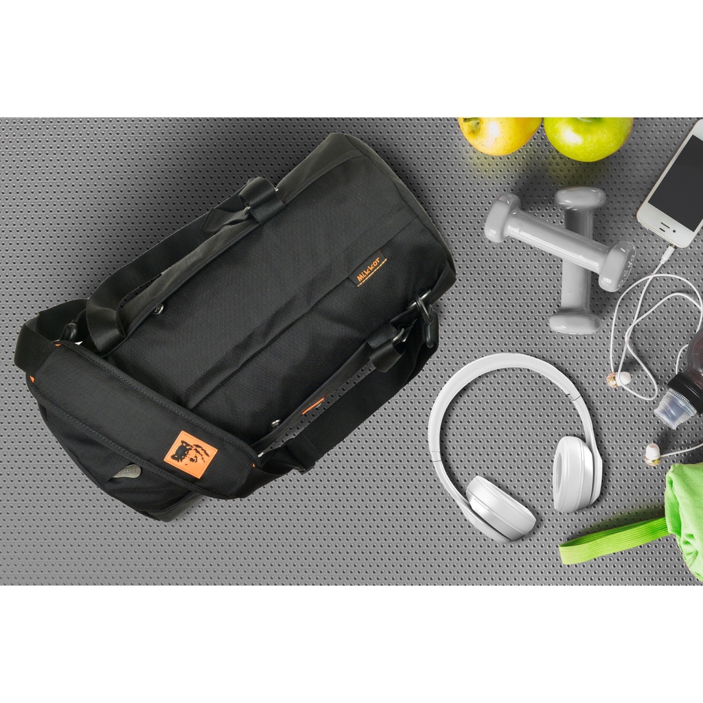 Túi thể thao Mikkor The Sporty Gymer - Graphite