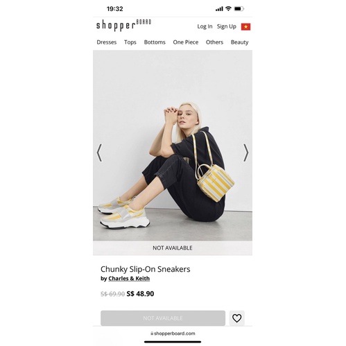 Pass giày C&K size 36