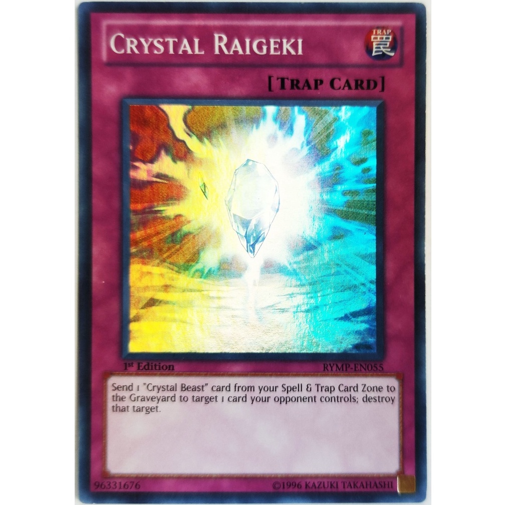 [Thẻ Yugioh] Crystal Raigeki |EN| Super Rare