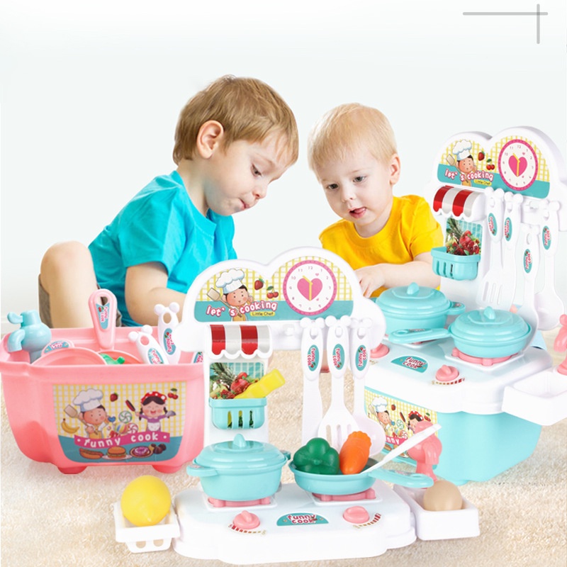 WO·WO Đồ chơi trẻ em Cắt Trái Cây mini Có Nhạc Cho Bé