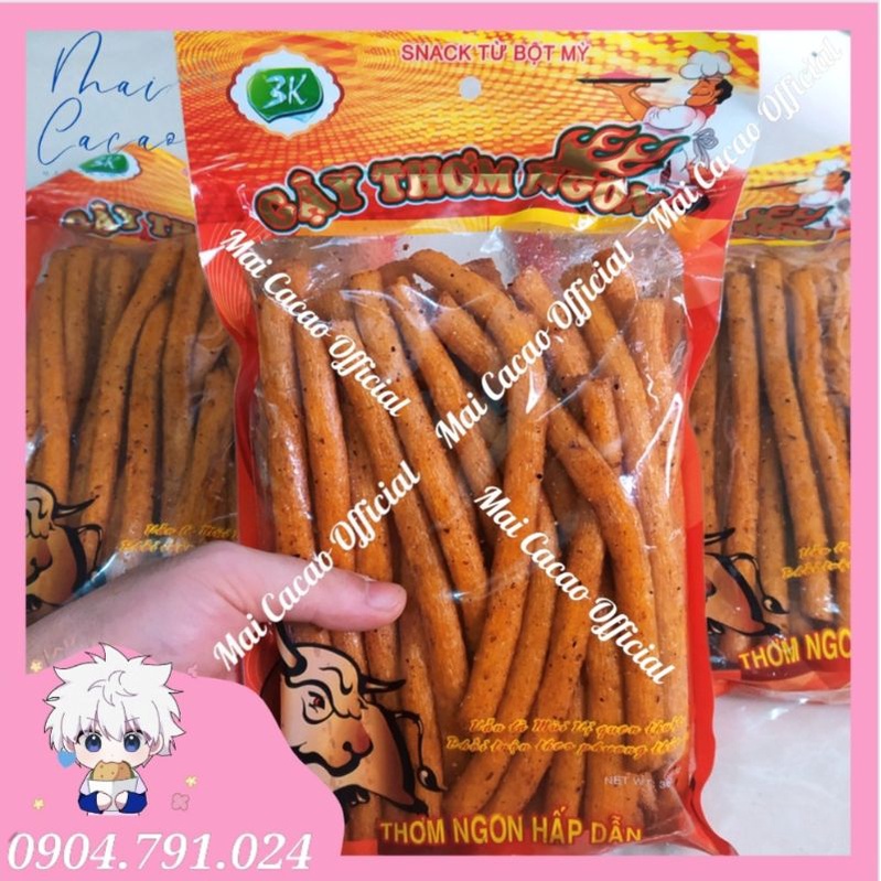Gói snack đuôi bò siêu to khổng lồ