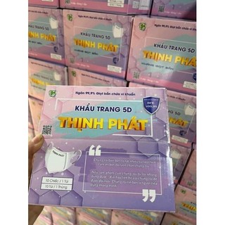 Sỉ 1 thùng khẩu trang 5D Thịnh Phát