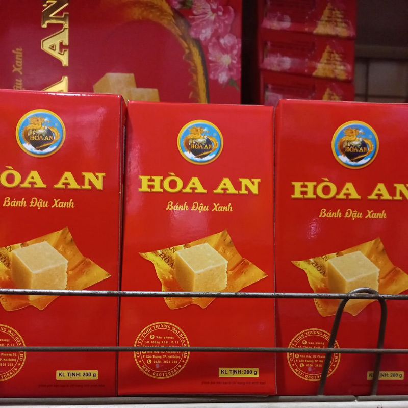Bánh đậu xanh Hòa An Hải Dương 200g