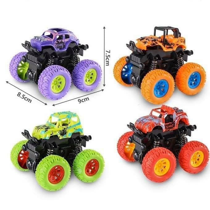 Siêu xe quái xế MONSTER TRUCK Xe ô tô địa hình giảm sóc chạy đà mạnh và bền
