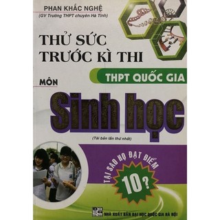 Sách - Thử sức trước kì thi THPT Quốc gia môn Sinh học