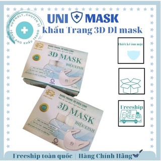 Khẩu Trang 3D Diệu Linh Mask Kháng Khuẩn,co dãn