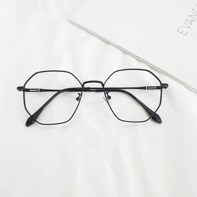 Gọng kính cận kim loại đa giác Lani 29165 - Lắp mắt cận theo yêu cầu