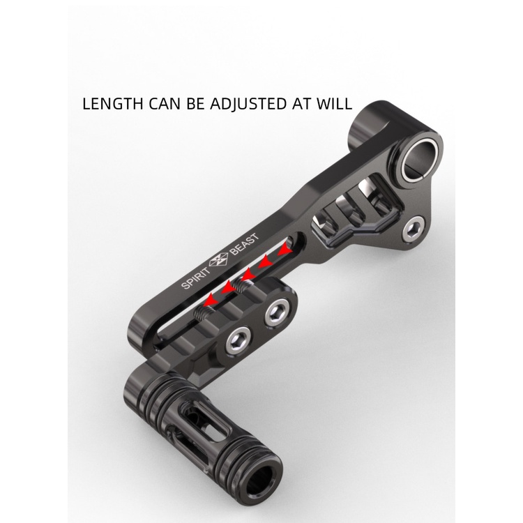 Bàn Đạp Mở Rộng Bằng Hợp Kim Nhôm Cho Xe Honda CBF190R / X CB190R RR150