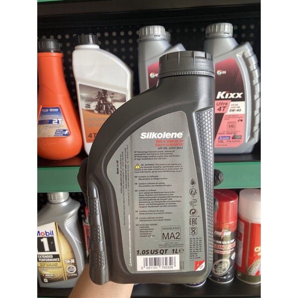 Nhớt Fuchs Silkolene Pro 4 10W-40 cho xe số 1 Lít