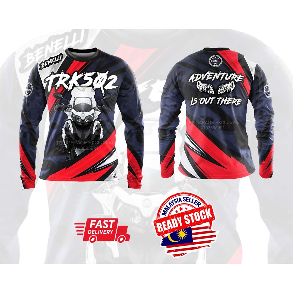 Áo Thun Đua Xe Benelli TRK 502 Sublimation