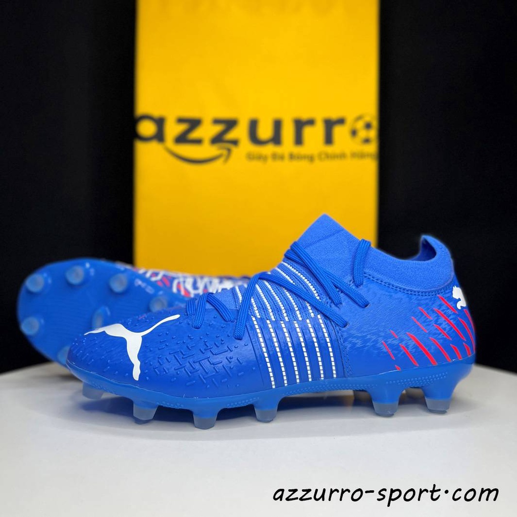 Giày đá bóng sân cỏ tự nhiên PUMA FUTURE Z 3.2 FG chính hãng - Xanh Biển - Tặng kèm TÚI RÚT & TẤT