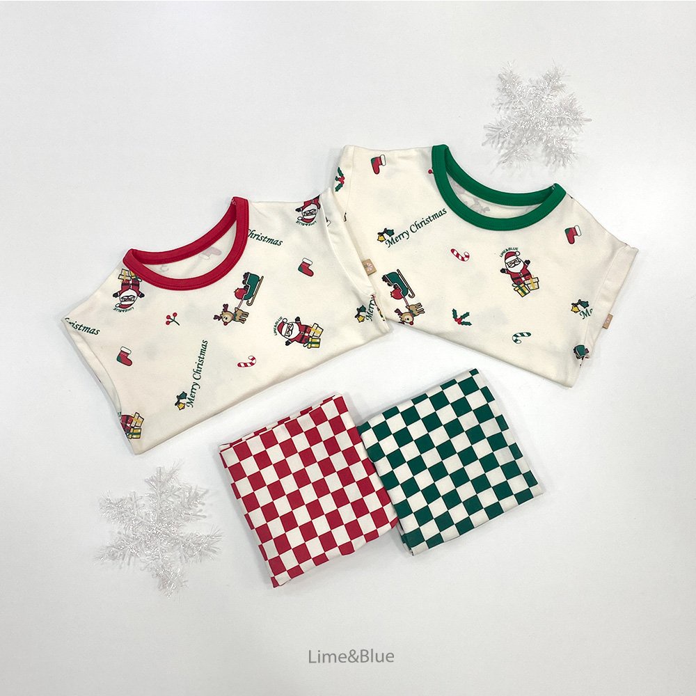 Lime&Blue bộ đồ noel cho bé Hàn Quốc