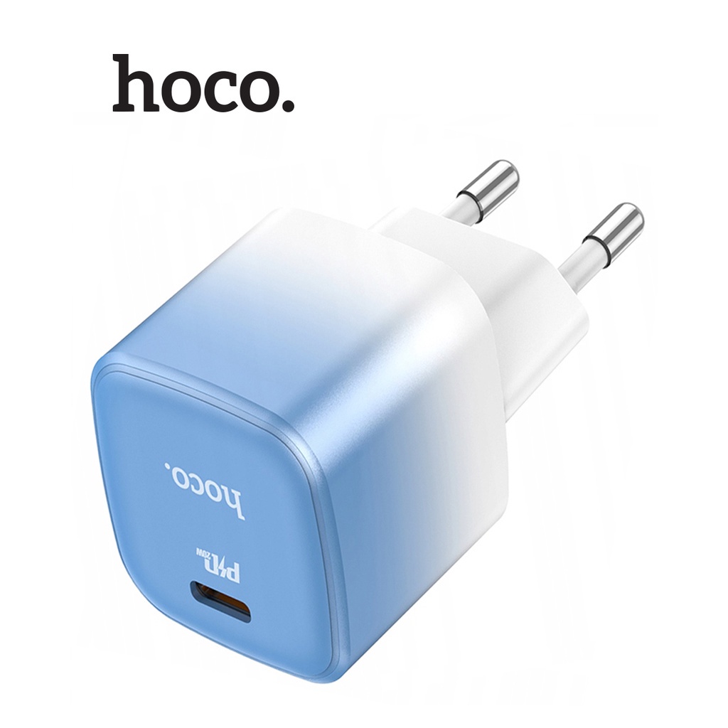 Củ sạc Hoco C101A sạc nhanh 3A/PD20W chân tròn 1 cổng Type-C