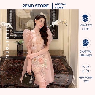 2END Váy vương miện thiết kế tone hồng