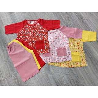 DB20 - Bộ Bà Ba Đỏ Bé Gái Cao Cấp.
