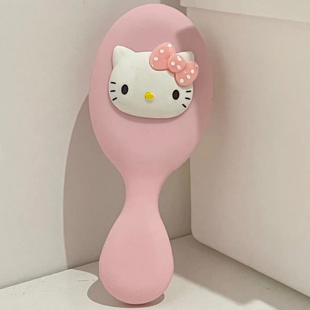 Lược Chải Tóc Đệm Khí Hình Hello Kitty Kuromi Cinnamoroll Dễ Thương Thích Hợp Làm Quà Tặng Cho Bé Gái