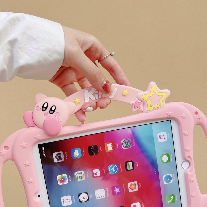 Nintendo Ốp Máy Tính Bảng Silicon Chống Sốc Có Dây Đeo Cho iPad Mini 1 2 3 4 5 6 Air 1 2 3 4 5th 6th 7th 8th Pro 2017 2018 20209