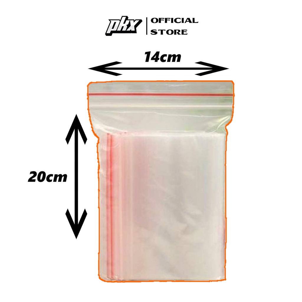 Túi zip bọc điện thoại PKX chống nước khổ 20x14cm ( 1 phần 15 túi )