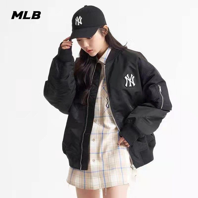 Áo Khoác Bóng Chày Thêu Họa Tiết Yankees MLB Thời Trang Xuân Thu 2022ss Cho Nam Và Nữ