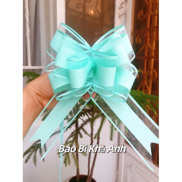 Nơ rút Lụa trang trí giở quà 2023👉Bao Bì Khả Anh