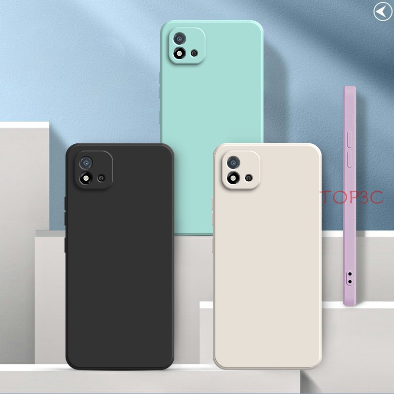 Ốp Điện Thoại Màu Trơn Cho Realme C20 Realme C11 2021 C21Y C25Y C15 C12 C11 Realme C30 C30S C31 C35 YT