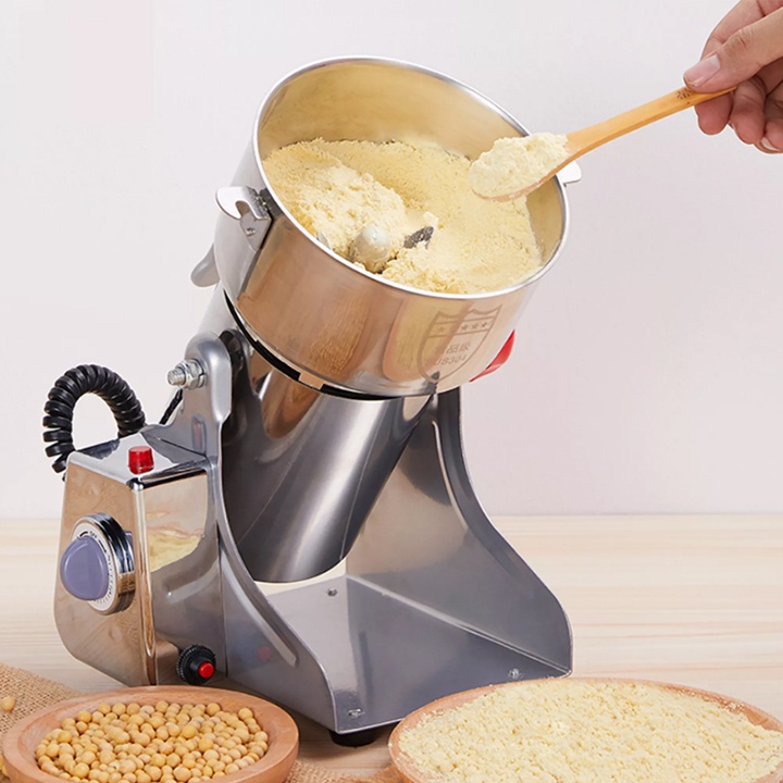 Máy Xay Bột Khô SEKA, Máy nghiền ngũ cốc siêu mịn cao cấp loại 800gr