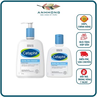Sữa Rửa Mặt Dịu Nhẹ Cetaphil Gentle Skin Cleanser 473ml - Chính Hãng