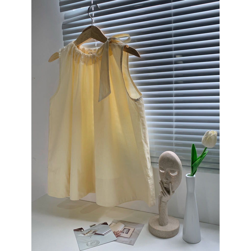 DLV Wear - Áo cổ rút phong cách Hàn Quốc
