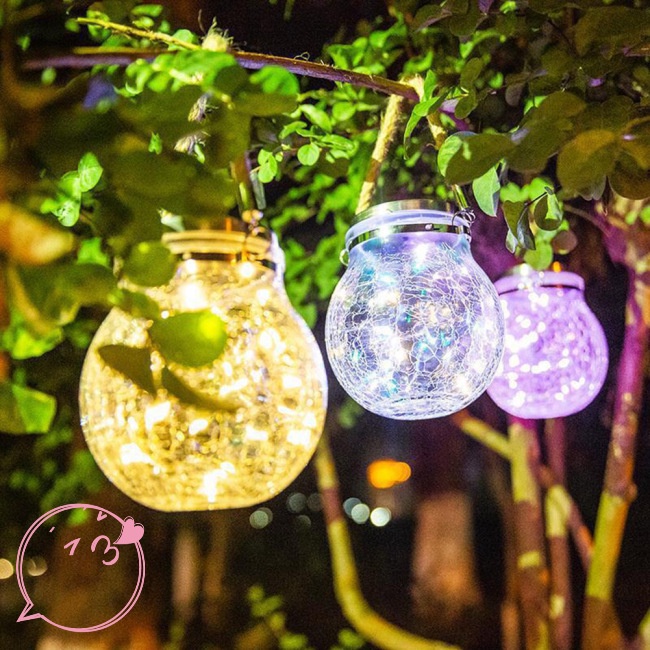 Lọ Thủy Tinh Đựng Điều Ước Hình Quả Cầu Nhiều Màu Sắc Lãng Mạn Dùng Trang Trí Giáng Sinh / Sân Vườn