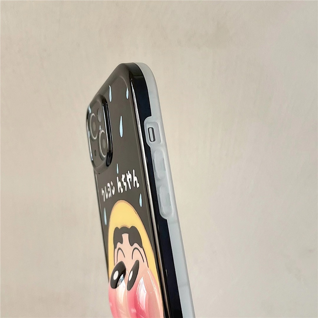Ốp Điện Thoại TPU Mềm Hình Khuôn Mặt Hoạt Hình IMD Cho iphone 14 Pro Max 13 Pro Max 12 Pro Max