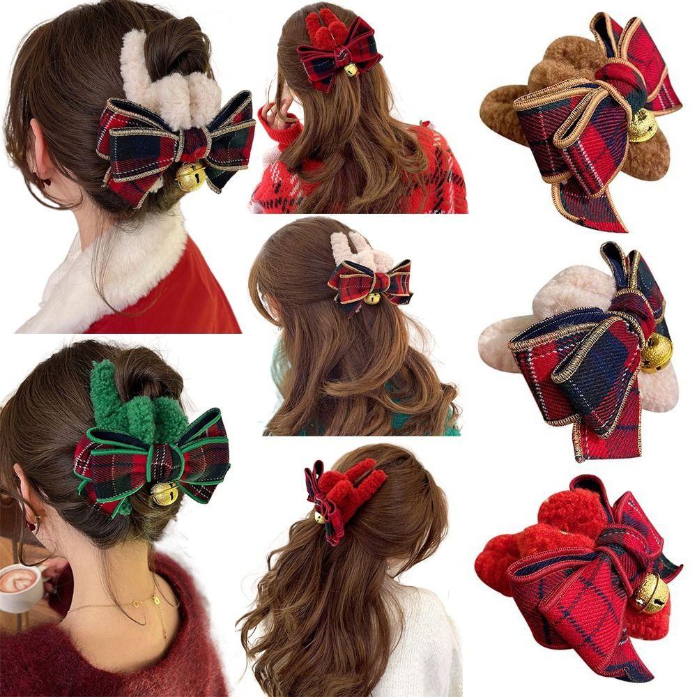 ESPO Kẹp Càng Cua Phối Lông Hình Cá Mập Dễ Thương