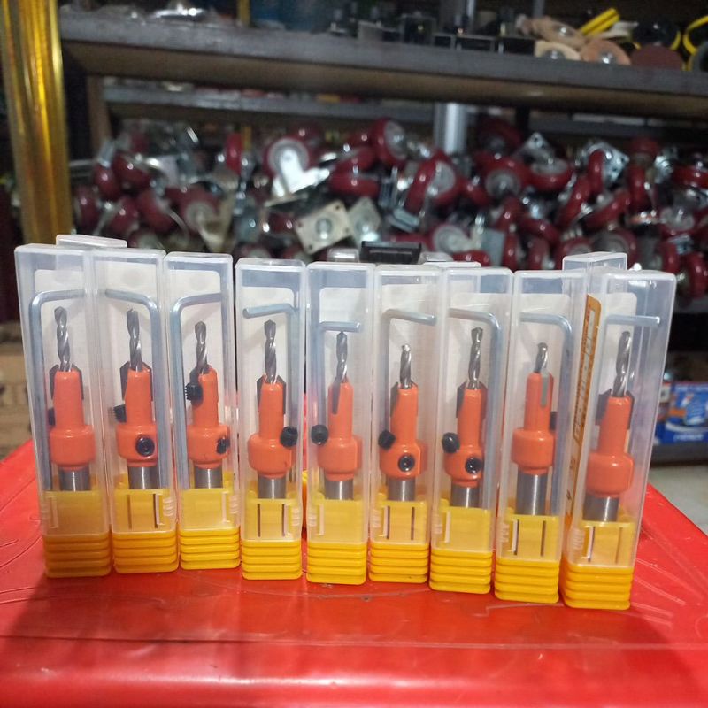 Mũi khoan âm vít gỗ cao cấp - Mũi khoan âm đầu vít 2 tầng