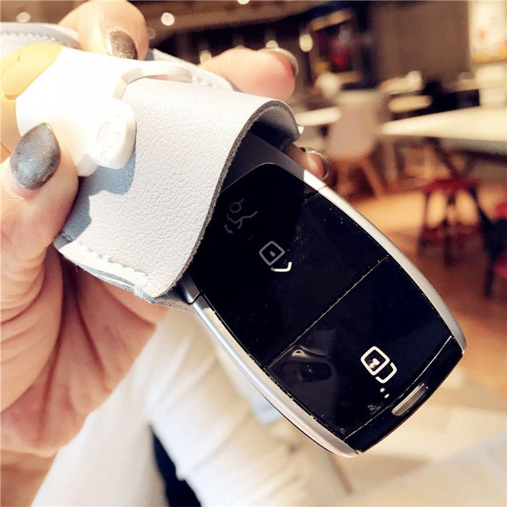 Vỏ Bảo Vệ Chìa Khóa Xe Hơi Dạng Kéo Không Trượt Họa Tiết Hoạt Hình MIHAN1