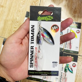 Mồi lure Toman Spinner 14gr