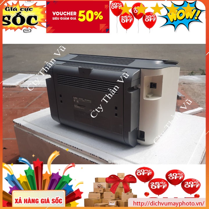 Máy in cũ Canon 6200d in 2 mặt tự động nhỏ gọn tốc độ cao hàng bền bảo hành INECO