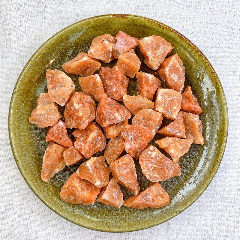 Đá Sunstone thanh tẩy không gian sống, Tarot, phong thủy, trang trí tiểu cảnh, chặn giấy